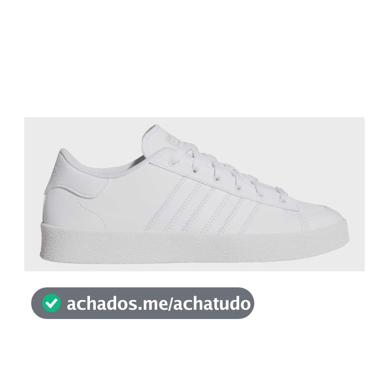 Tênis Masculino E Feminino Jump Hook adidas Branco Liso 35 Br