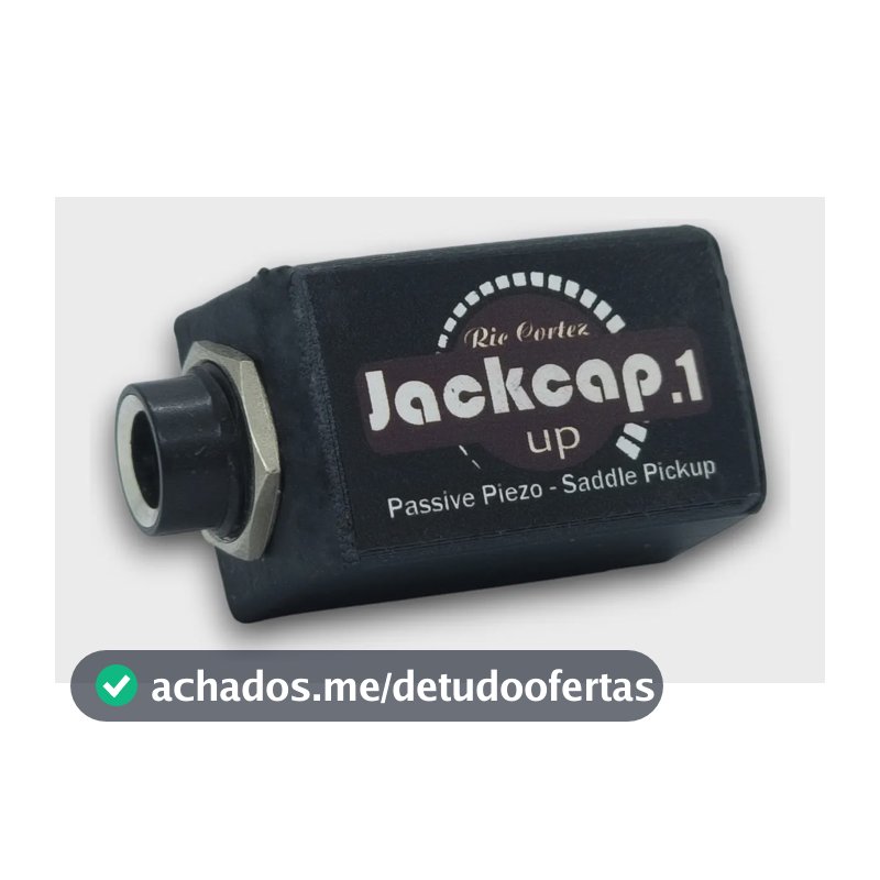 Captador De Violão, Violino, Contato - Jackcap 1 Up - P10