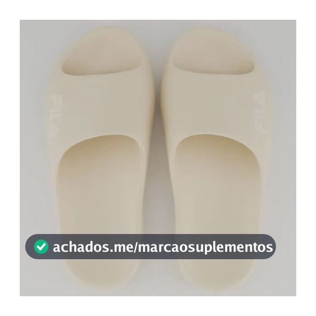 Chinelo Fila Drifter Foam Bege