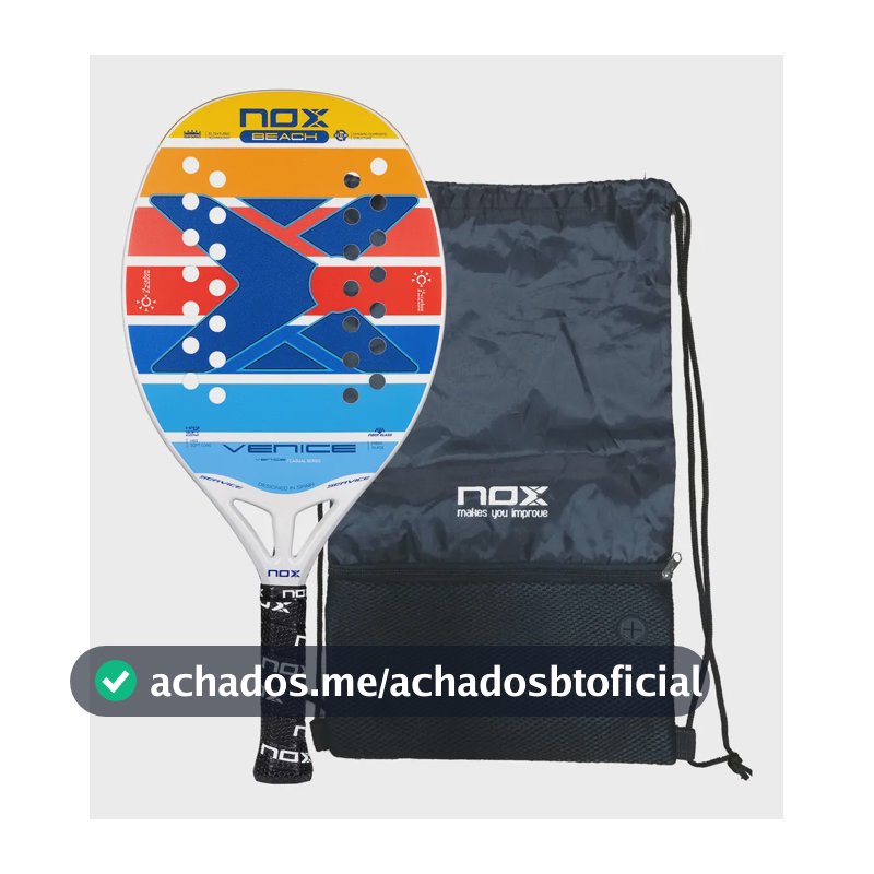 Raquete De Beach Tennis Venice | Nox Cor Azul