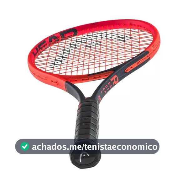 Raquete de tênis Head Radical MP Graphene 360 Professional Fritz, cor Laranja/Azul, tamanho 4 3/8