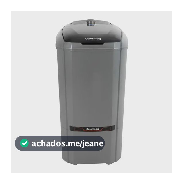 Tanquinho Colormaq 15kg Prateado