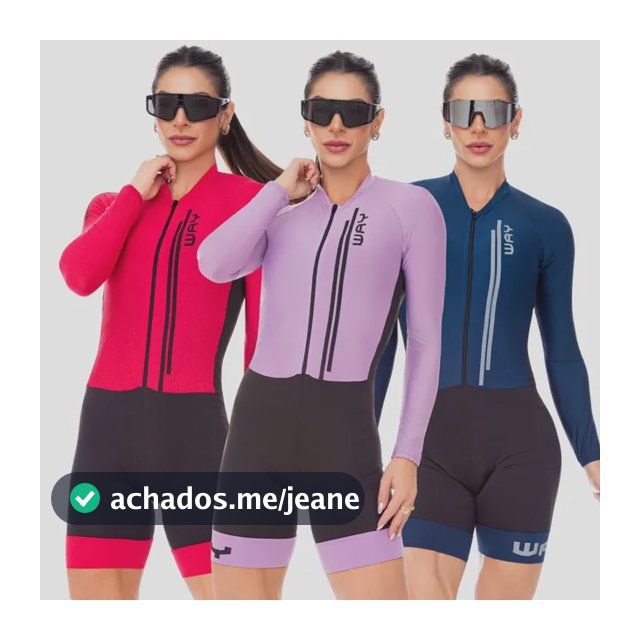 Macaquinho Feminino Ciclismo Roupa Gel Ciclista Bike Macacao