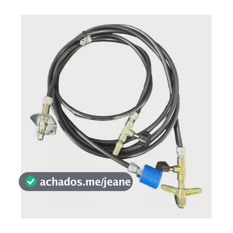 Kit Mangueira Gás Cozinha, Rodoar Caminhão Completo