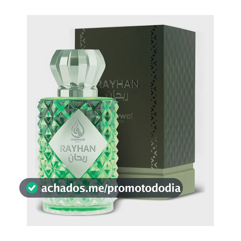 Perfume Árabe Mawwal Rayhan 100ml Eau De Parfum Masculino