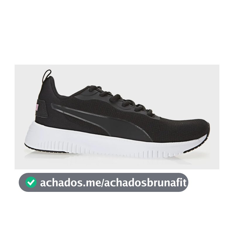 Tênis Feminino Flyer Flex Bdp Puma Puma Black-pale Pink Liso 37