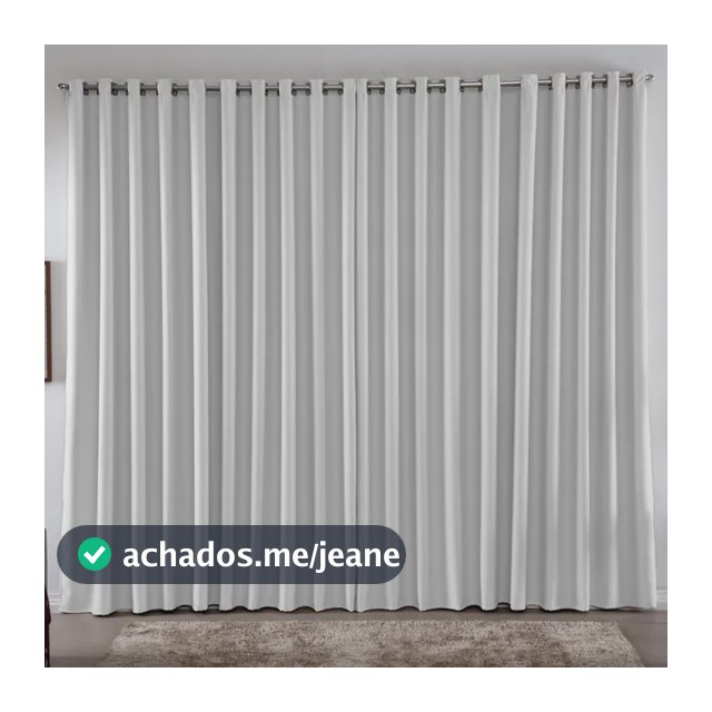 Cortina 3,00x2,50 Metros Blackout Blecaute Gelo Corta Luz Em Tecido Grosso Para Quarto E Sala Casa Laura Enxovais