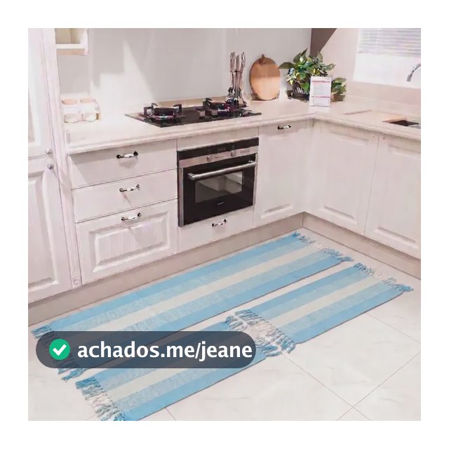 Passadeira Para Cozinha De Tear 3 Peças- Direto Da Fabrica