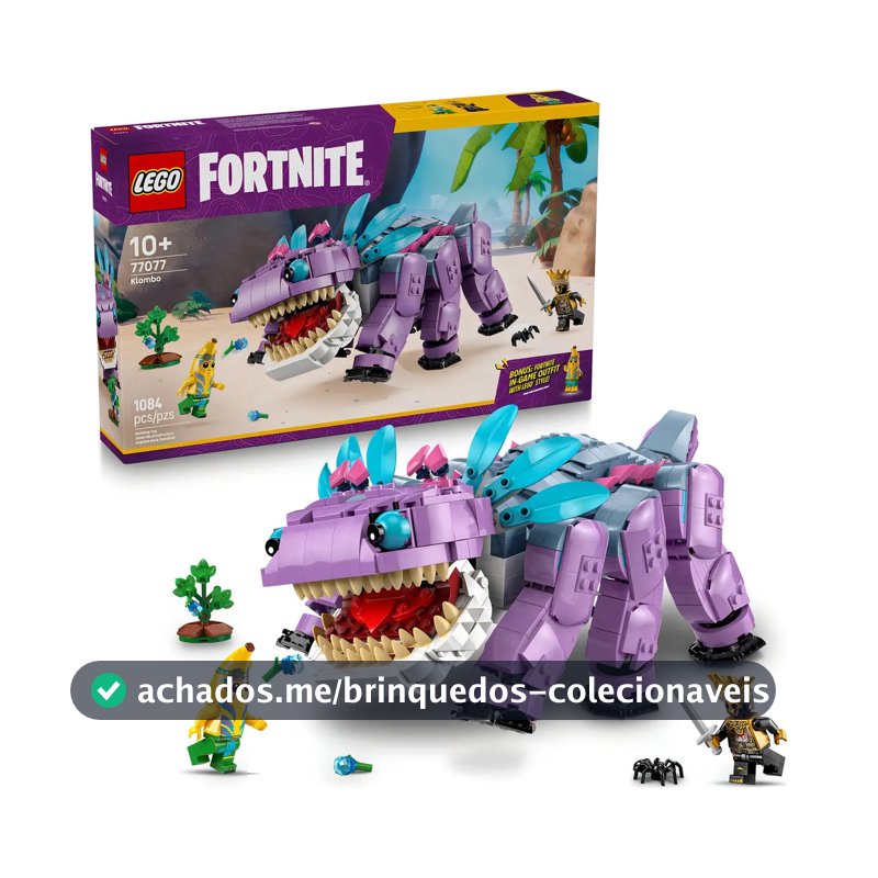 Brinquedo Lego® Fortnite® Klombo baseado no videogame 77077