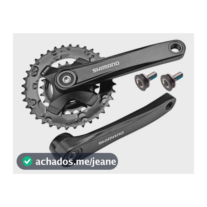 Pedivela Shimano Altus FC-MT101 Coroa dupla