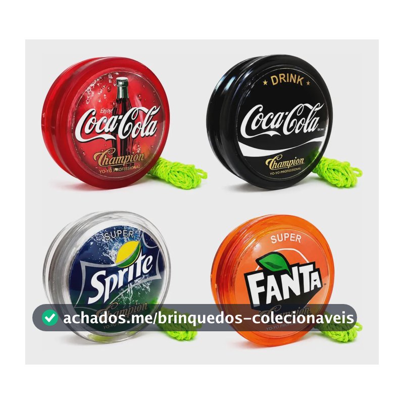 4 Yoyo ( Ioio, Yo-yo) Profissional Coca Cola Edição Limitada