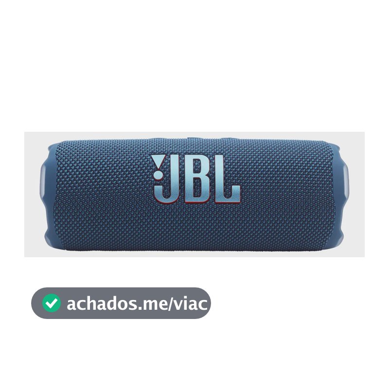 Caixa De Som Bluetooth Jbl Flip 7 Azul