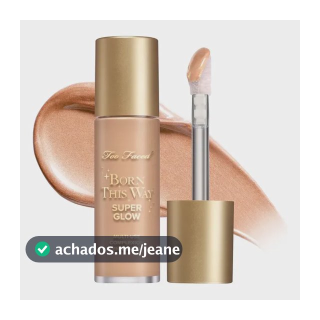 Iluminador Líquido Multifuncional Born This Way Super Glow Honey Glow