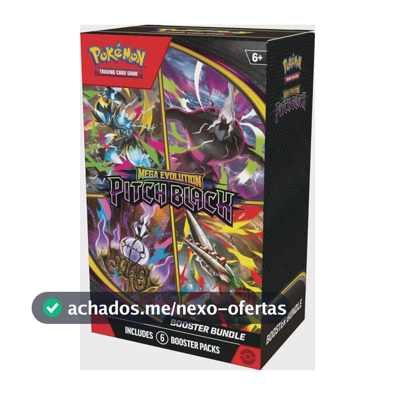 Pokémontcg: Megaevolution-pitch Black- Booster Bundle-inglês