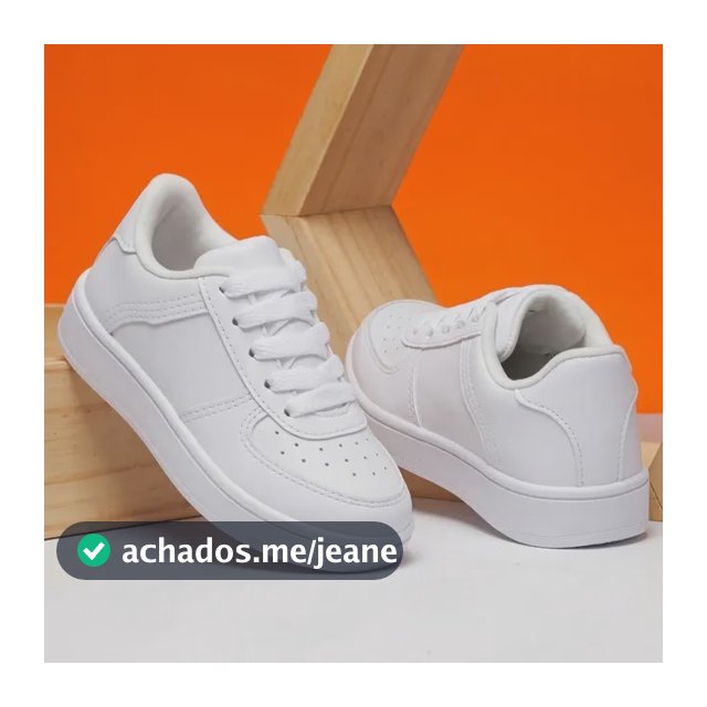 Tênis Branco Casual Air Para Criança 26-33 Sem Gênero
