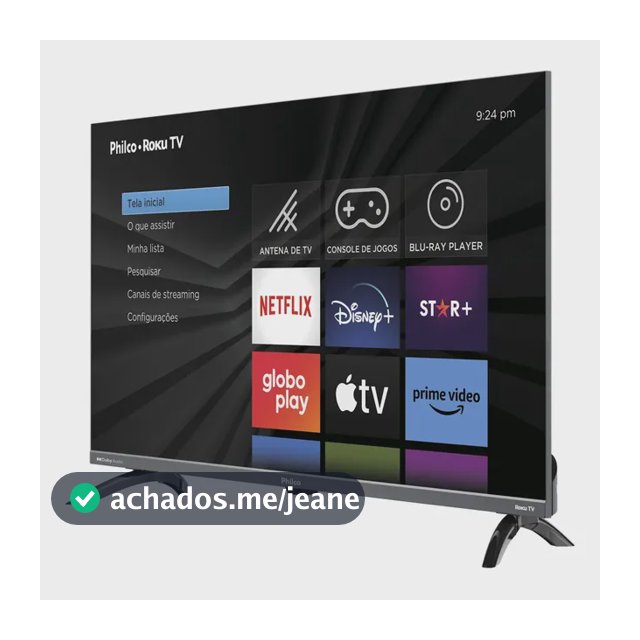 Smart Tv 32 Philco P32vik Roku Led Dolby Audio Hdr Wi-fi 110/220v