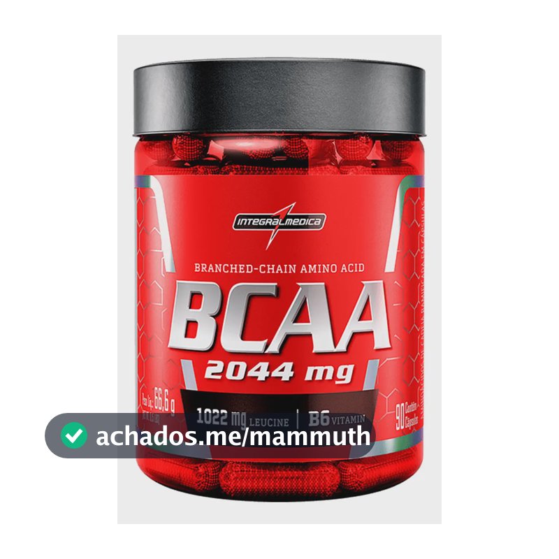 BCAA 2044mg Integralmédica BCAA 2044mg 90 Cápsulas