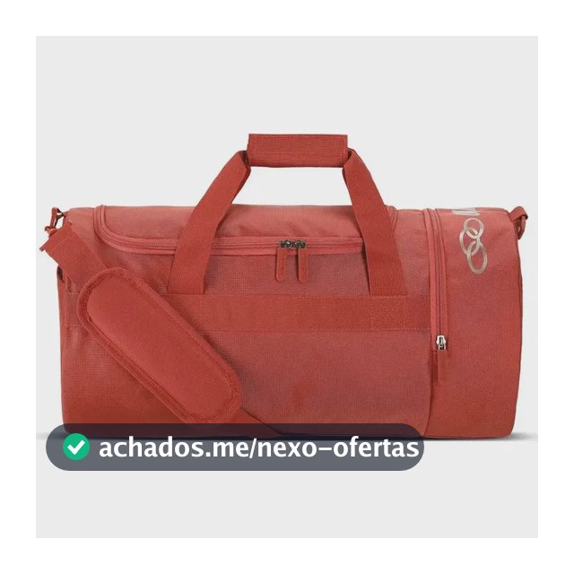 Bolsa Olympikus Gym Bag Vermelha com Compartimento para Tênis