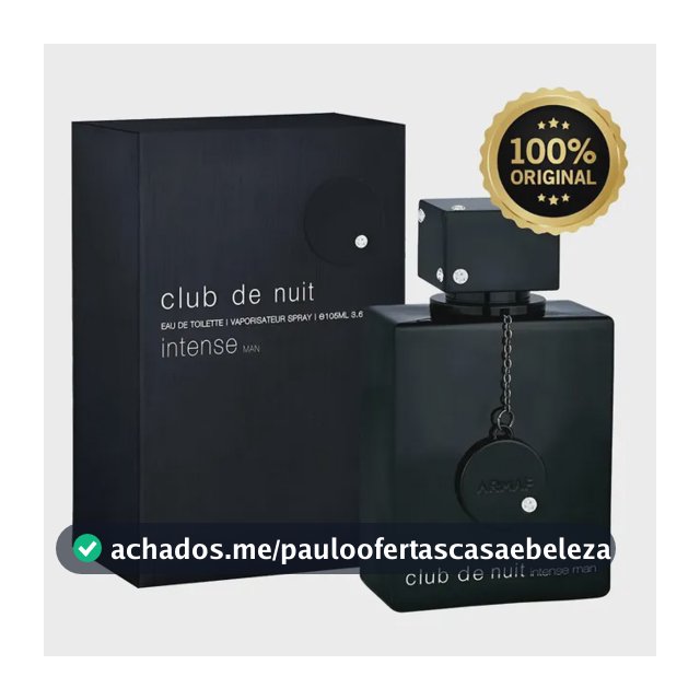 Perfume Club De Nuit Intense Da Armaf Edt 105ml Masculino