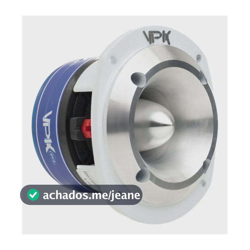 Super Twitter Qvs 550 Trio 180 Rms Vpk 8 Ohms Branco