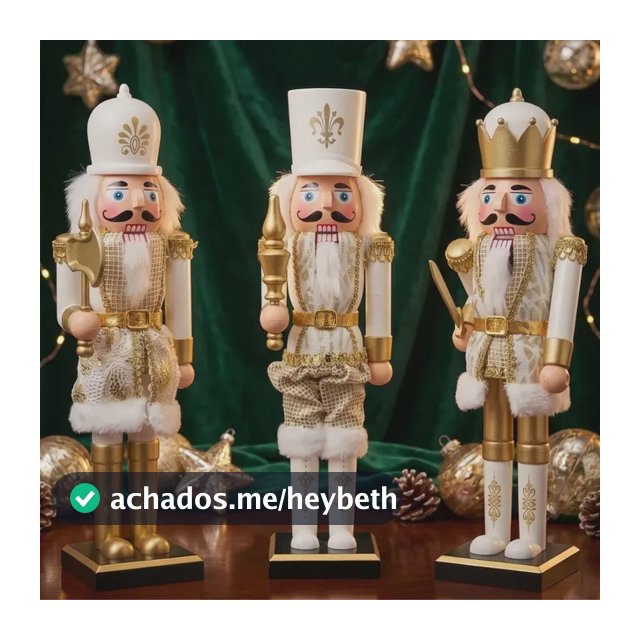 Soldadinho Quebra Nozes 38cm Enfeite Natalino Natal Musical