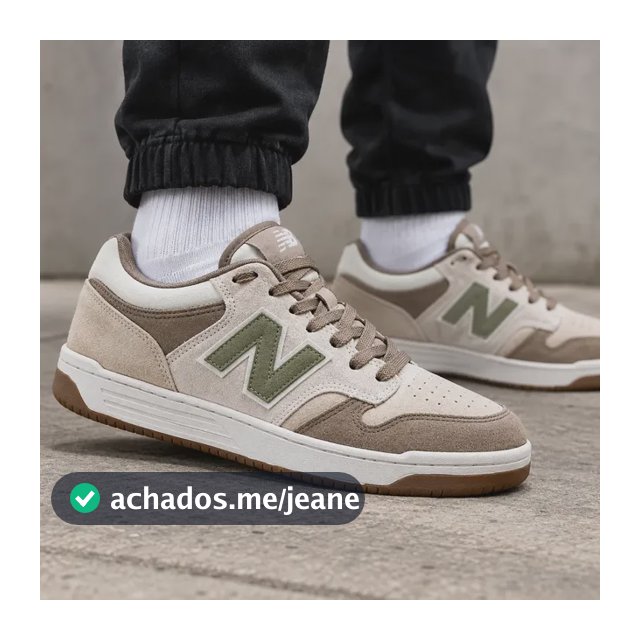 Tênis New Balance 480 Low Masculino Moda Urbano Original