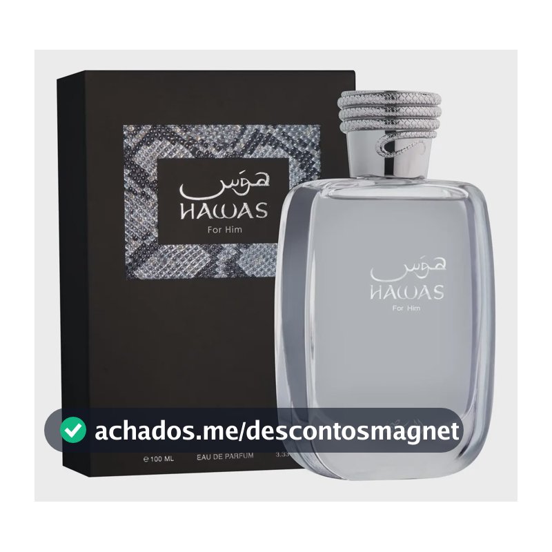 Perfume Hawas For Him Rasasi Edp 100ml Original Lacrado
