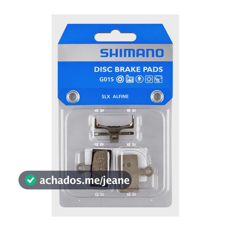 Par Pastilha De Freio Shimano G01s Resina Caixa Original