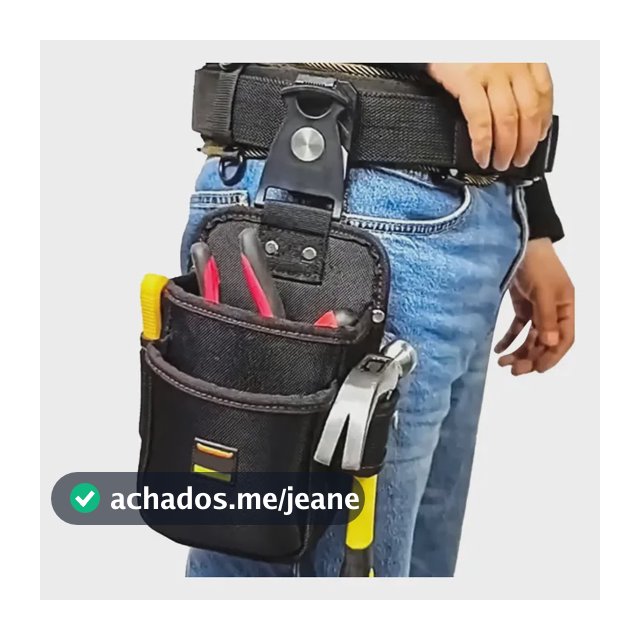 Bolsa De Ferramentas Eletricista Para Cintura