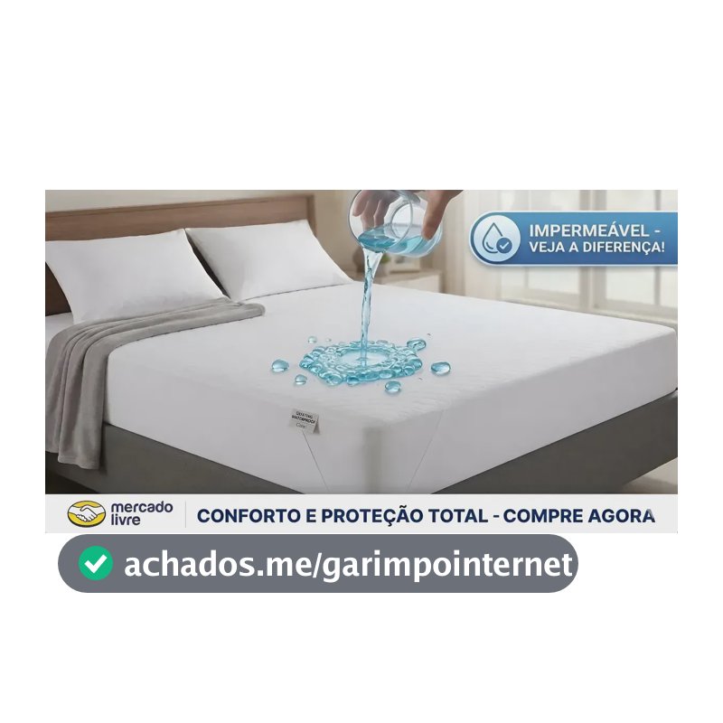 Protetor De Colchão Queen Impermeável Comfort Malha Temima