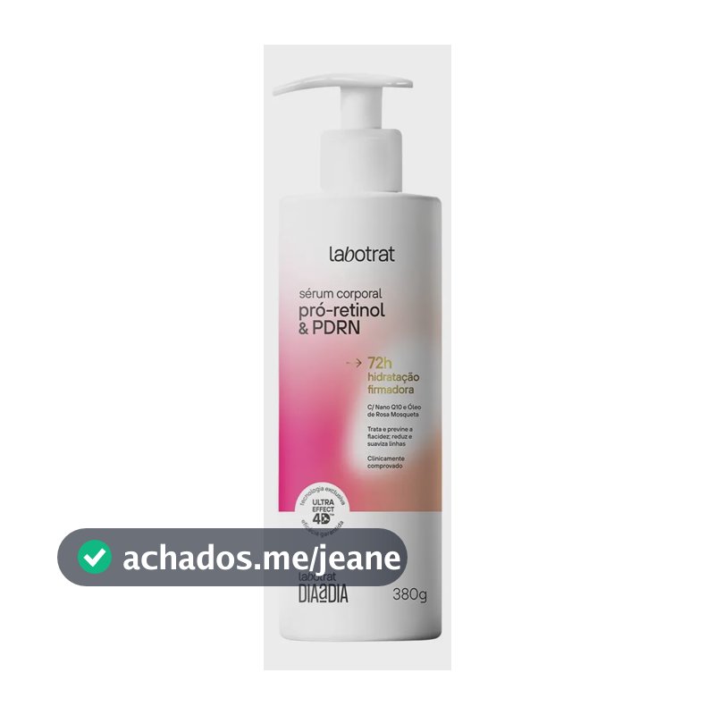 Sérum Corporal Pro - Retinol E Pdrn Dia A Dia 380g Labotrat Suave