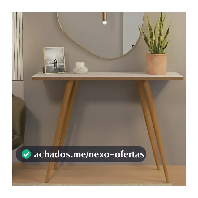 Aparador Buffet Cantinho Do Café Pés Palito Off White/freijó Off White/freijó
