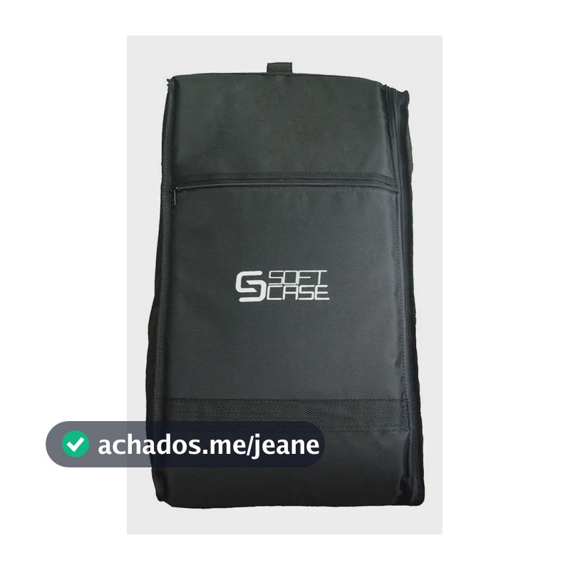 Capa Bag Cajon Inclinado Soft Case Start Almofadada Luxuosa