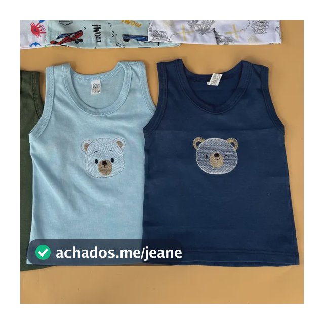 Kit Com 6 Camiseta Para Bebê Menino P/m/g