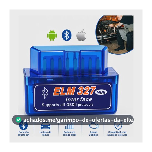 Scanner Automotivo Bluetooth Obd2 Android - Pronta Entrega