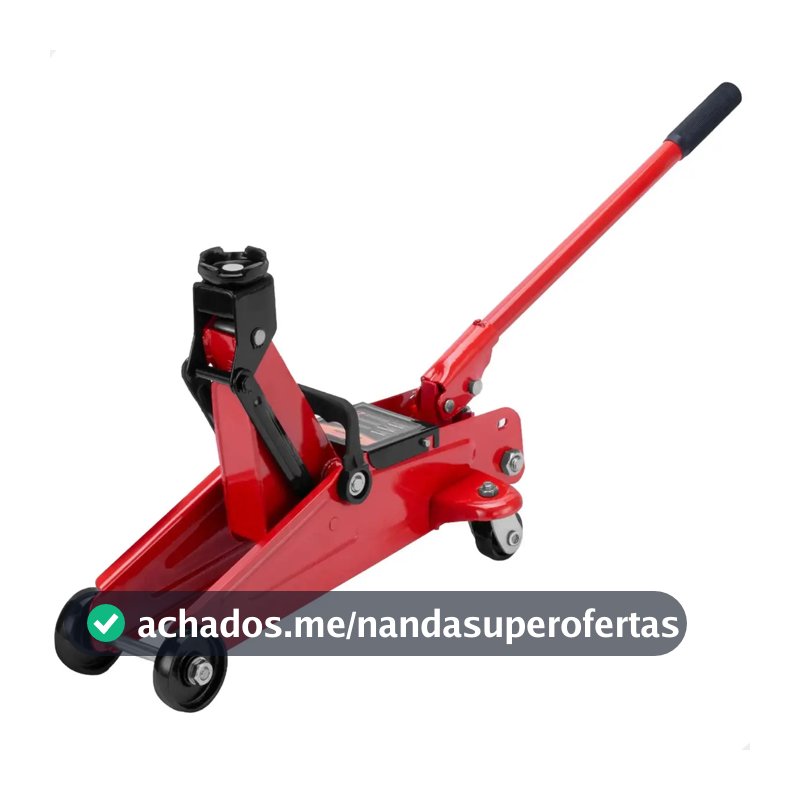 Macaco Hidraulico Tipo Jacare Até 2 Toneladas Elevação 125-300mm 510085 Com Caixa Plástica Sparta