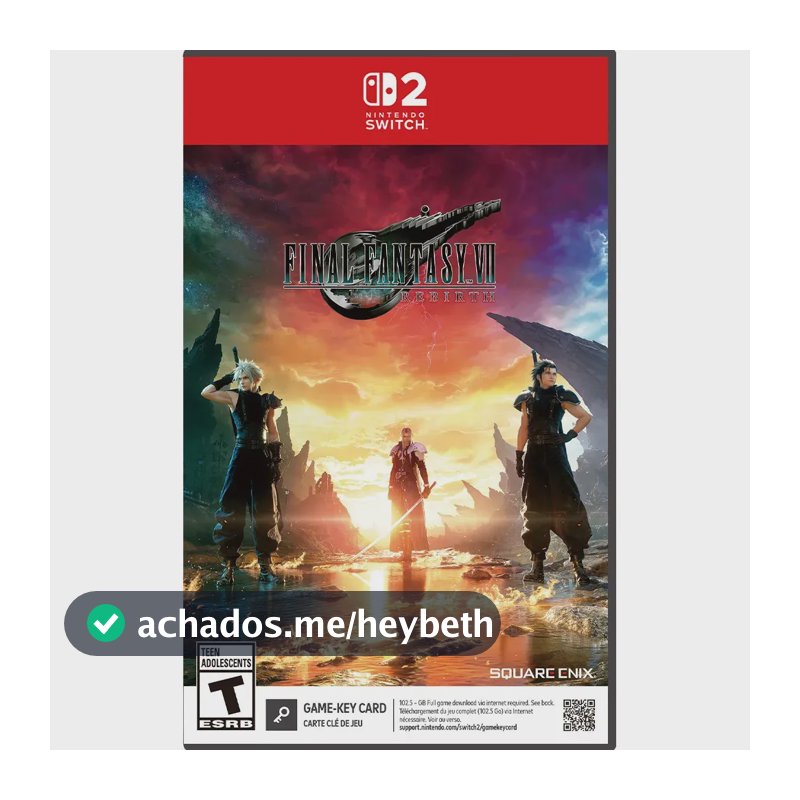 Final Fantasy Vii Rebirth Standard Edition Nintendo Switch 2