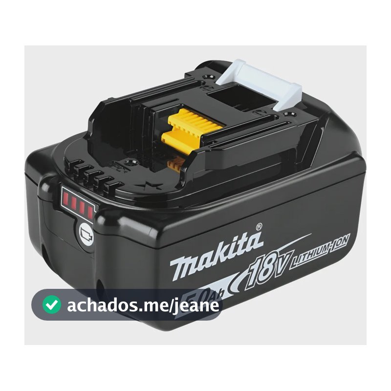 Bateria 18v 5ah Íons De Lítio - Bl1850b Makita