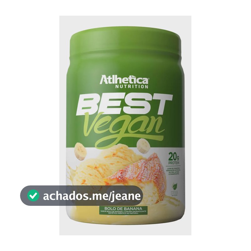 Best Vegan Atlhetica Nutrition 500g Bolo de Banana