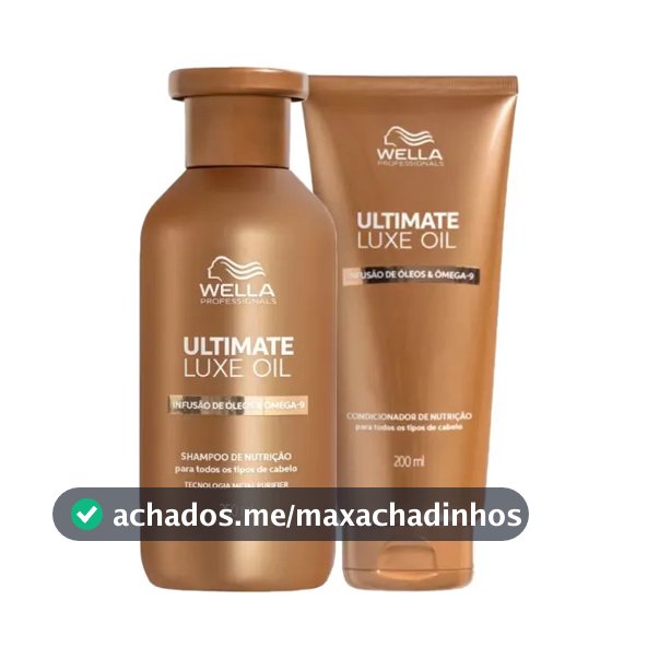 Kit Wella Professionals Ultimate Luxe Oil Duo Original