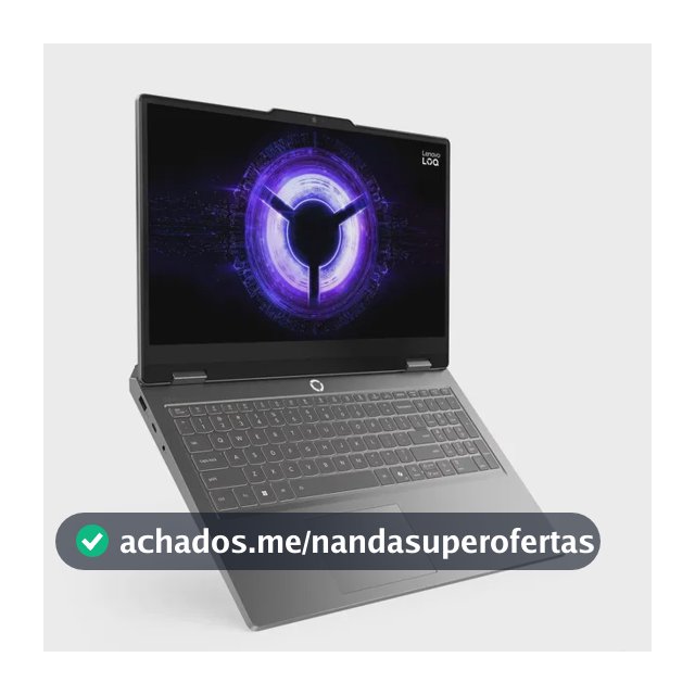 Notebook Gamer Lenovo Loq Essential Intel Core I5-13450hx 16gb 512gb Ssd Rtx 5050 15.6 144hz Windows 11 - 83ux000abo