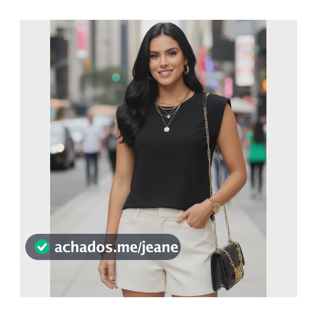 Blusa Feminina Muscle Tee Viscolycra Lisa Casual Comfy Preto Liso M (36/40)