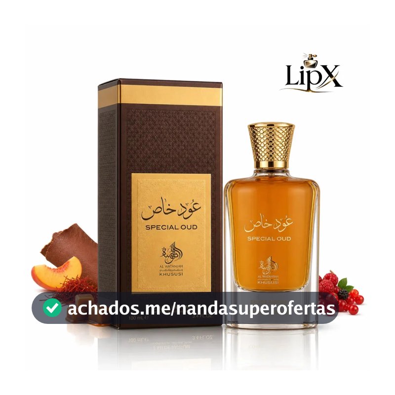 Perfume Arabe Special Oud Al Wataniah Masculino 100 Ml