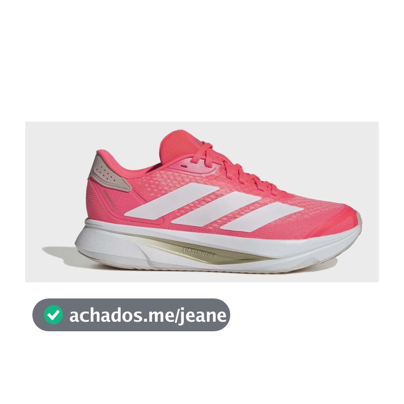 Tênis Feminino Corrida Duramo Sl 2 adidas Rosa Liso 38 Br
