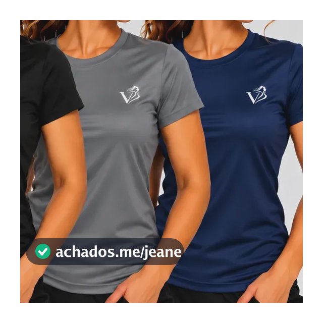 Kit 4 Camisetas Dry Fit Feminina Térmica Academia Treino