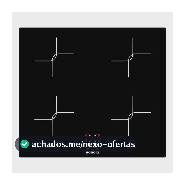 Cooktop de Indução Itatiaia Master 4Q 220V - Preto