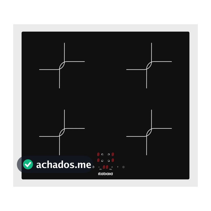 Cooktop de Indução Itatiaia Master 4Q 220V - Preto