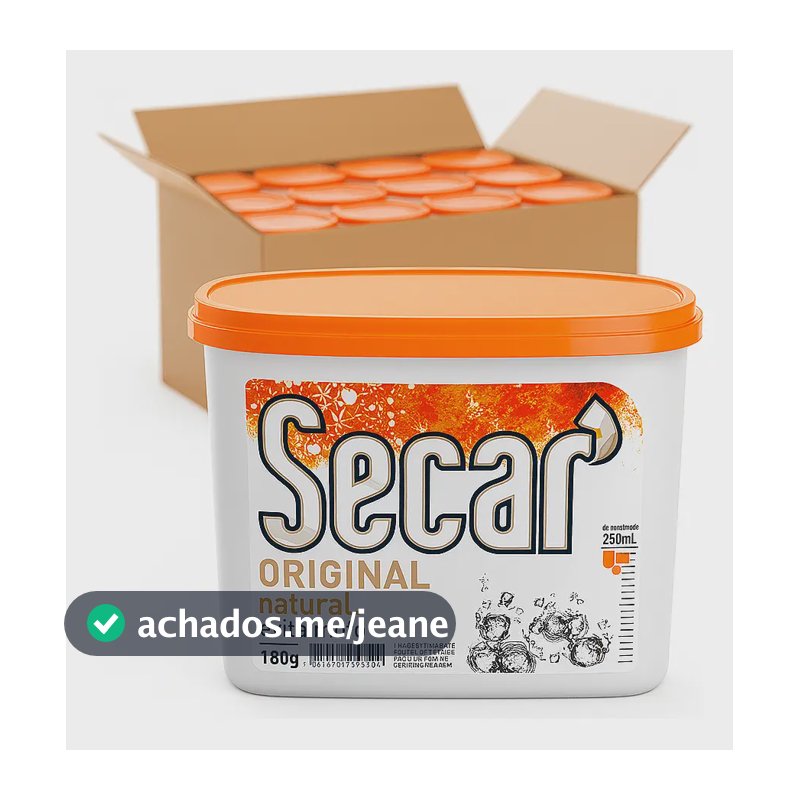 24 Und Antimofo Secar 180g Natural Desumidificador Armario Natural