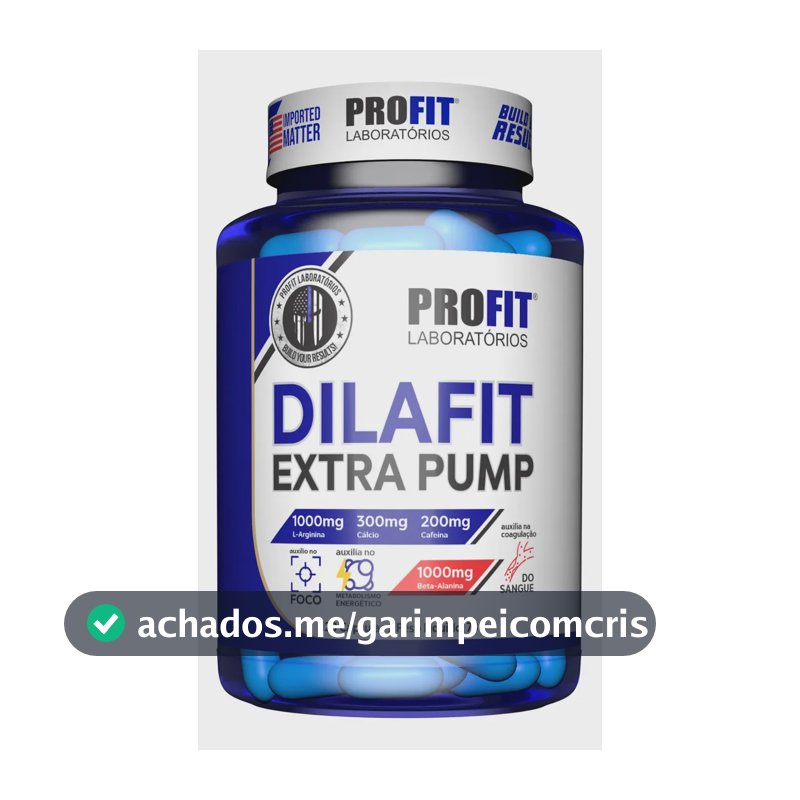 DilaFit Extra Pump 78g ProFit Laboratórios 120 CAPS