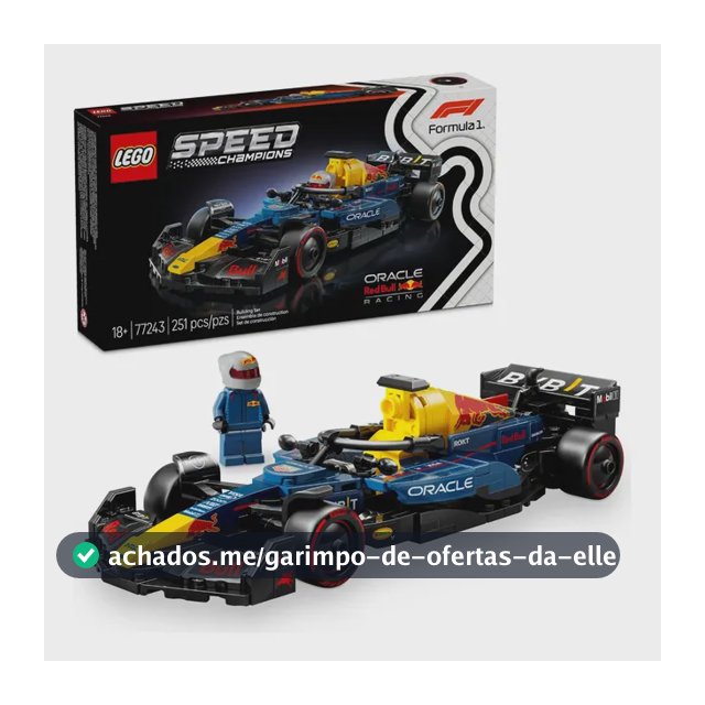 LEGO Speed - Oracle Red Bull Racing RB20 F1 - 251 Peças - 77243